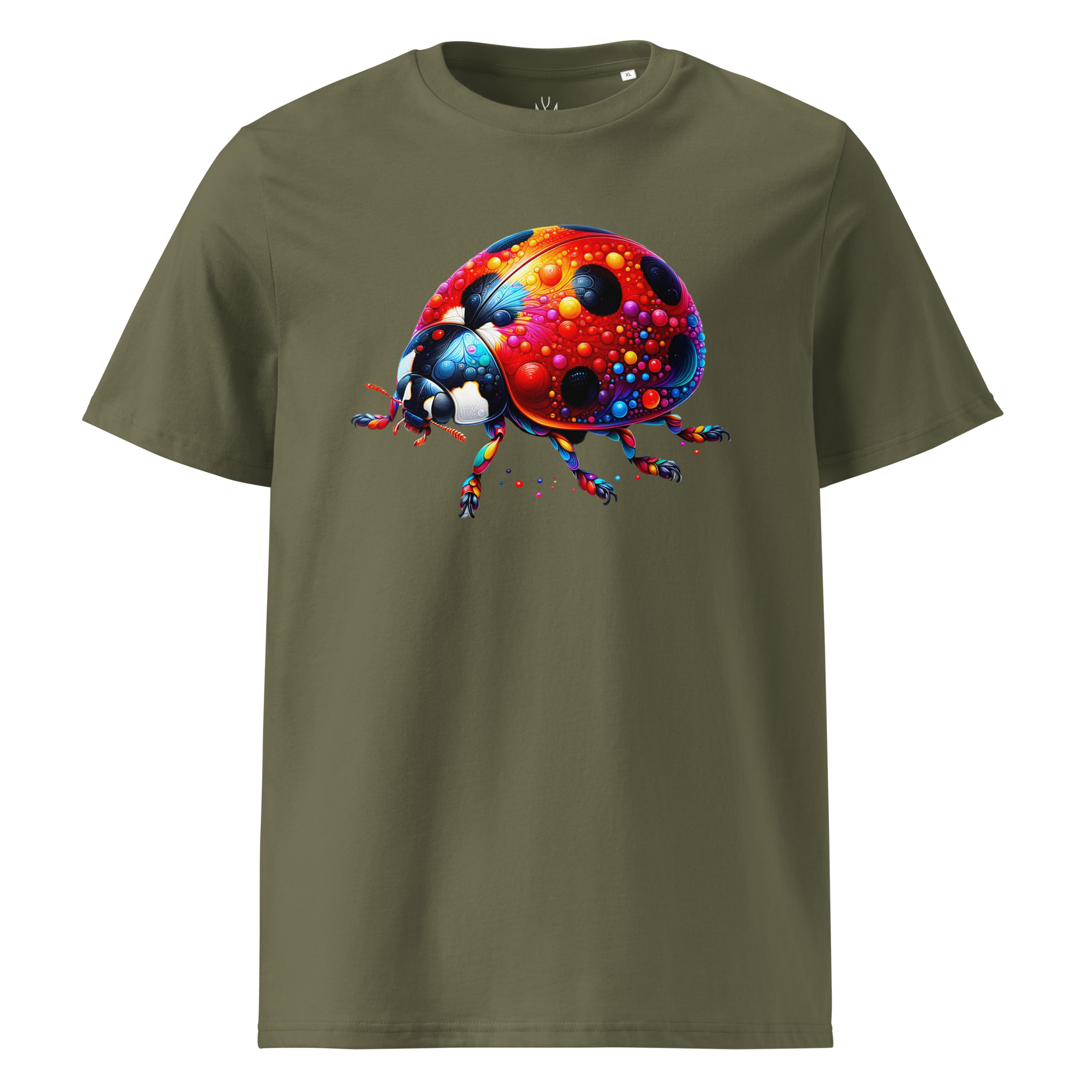 Colorful LADYBUG Unisex Organic Cotton T-Shirt