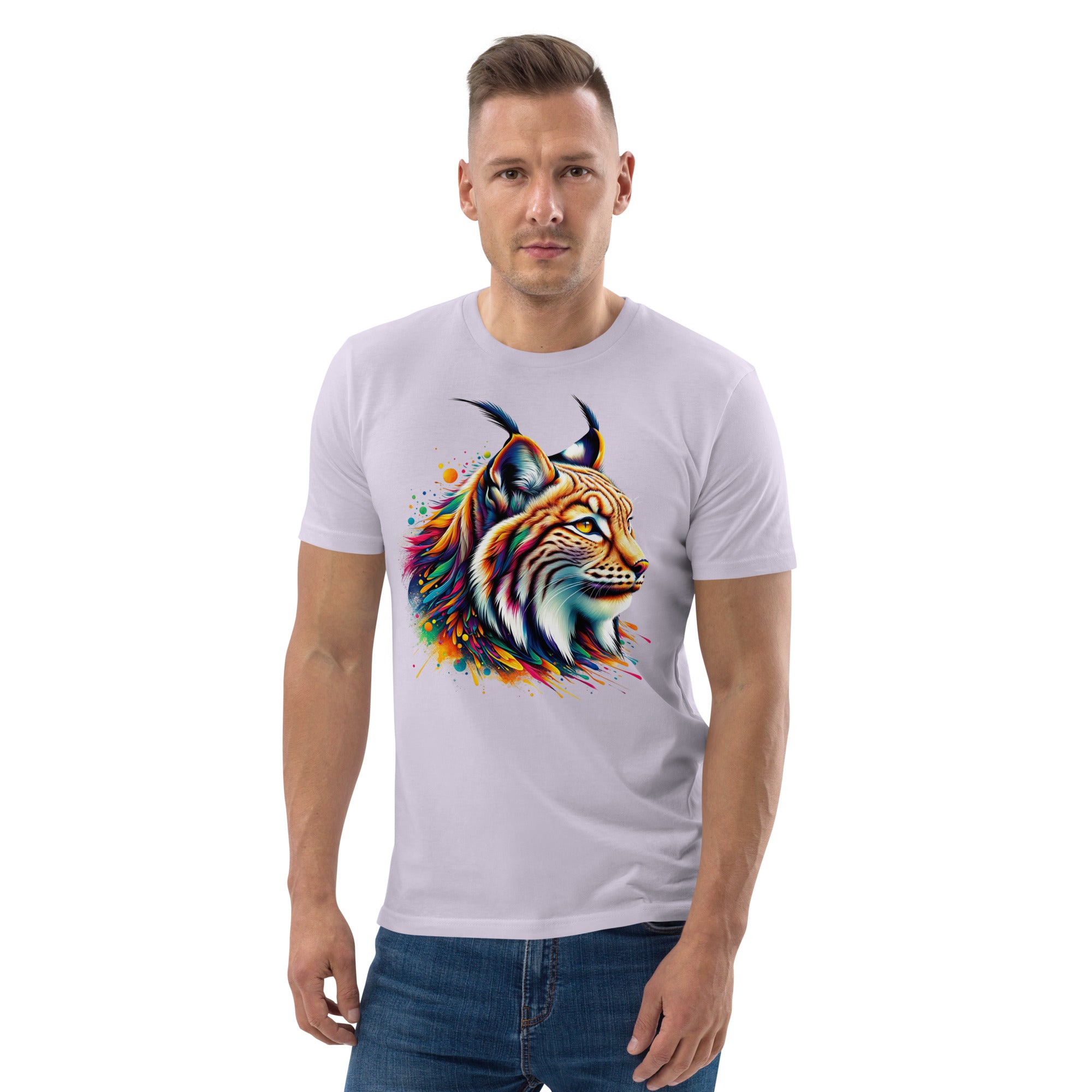 Apburošā Lūša maģija. Unisex organiskās kokvilnas T-krekls.