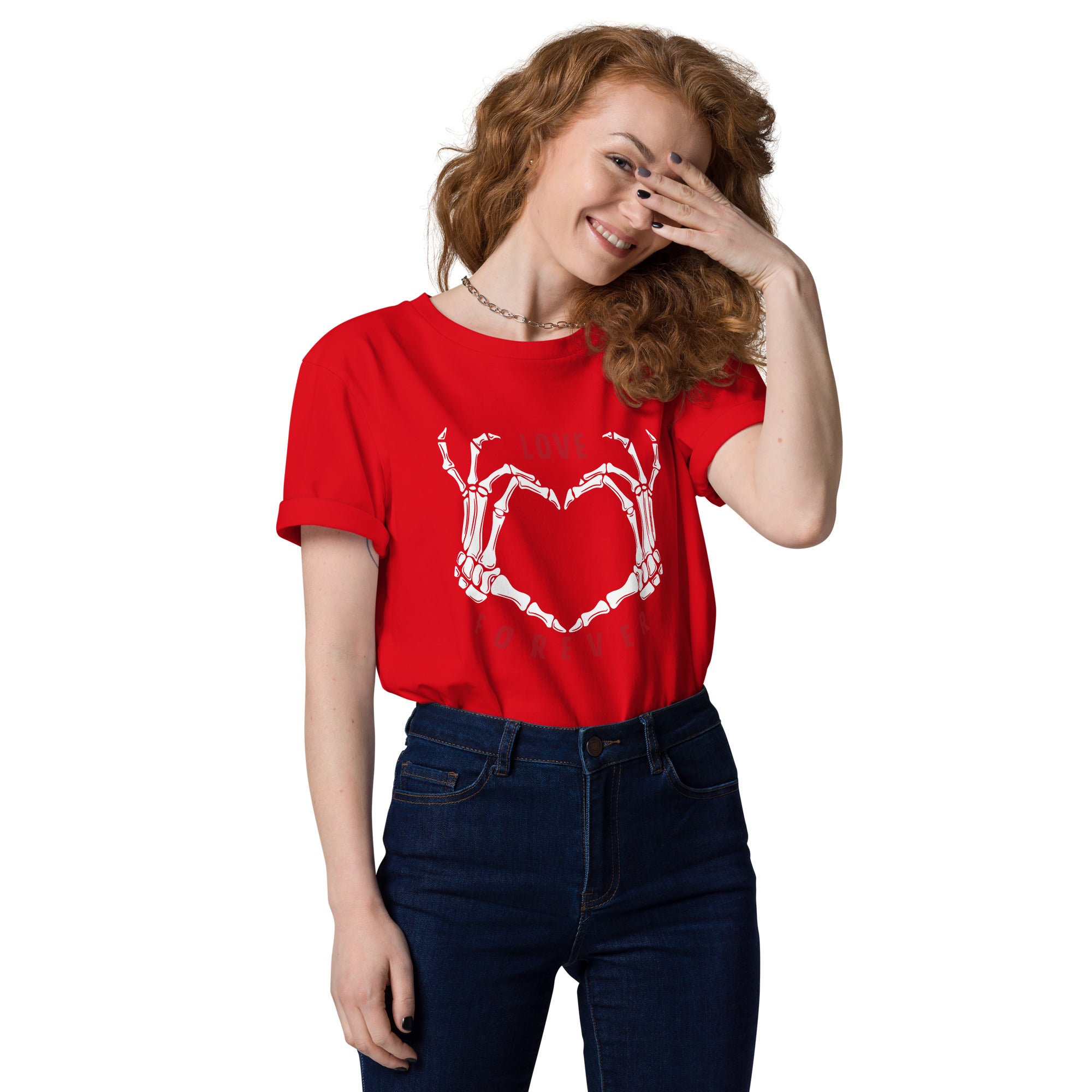 Love forever. Unisex organic cotton t-shirt❤️