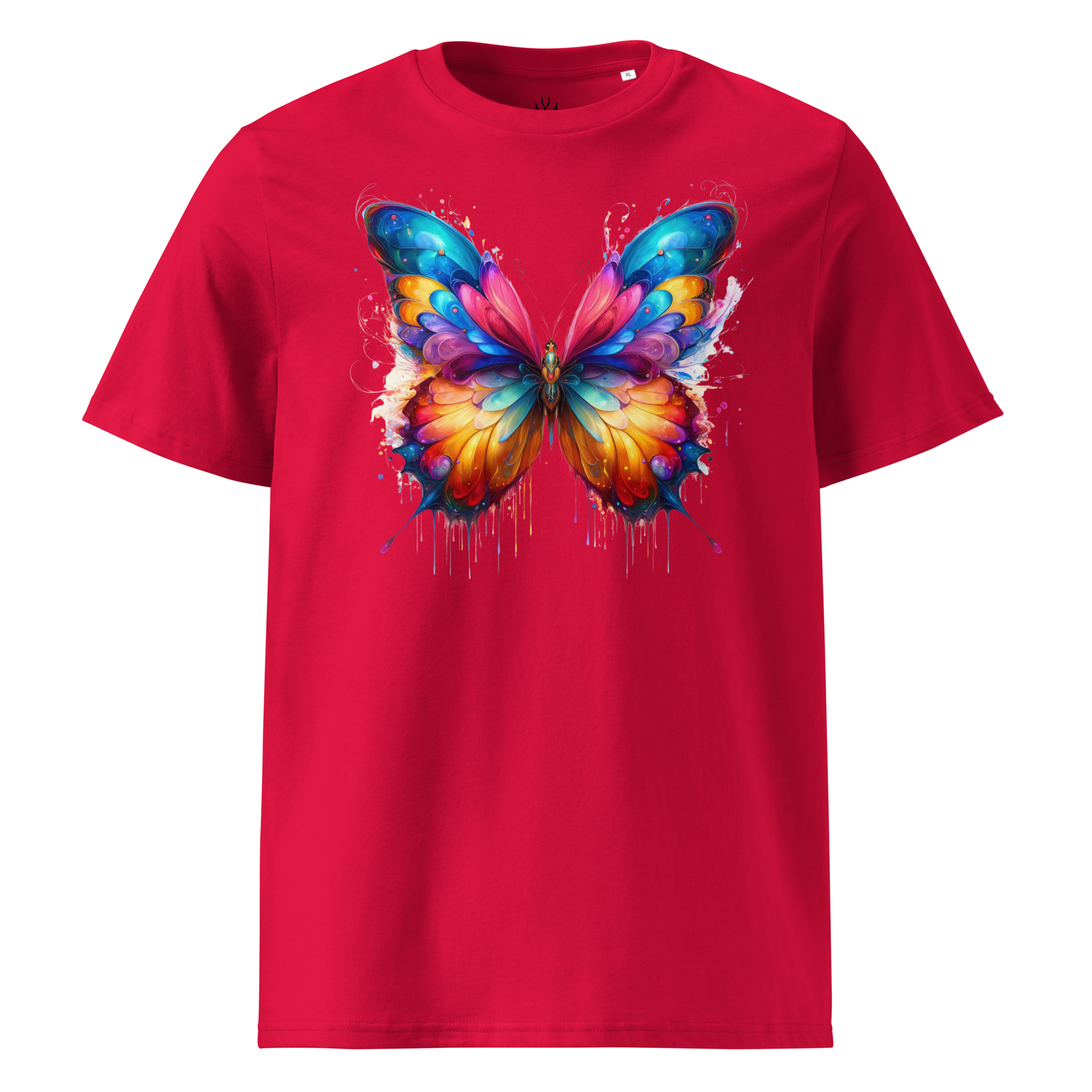 Krāsainais TAURENIS. Unisex organiskās kokvilnas t-krekls
