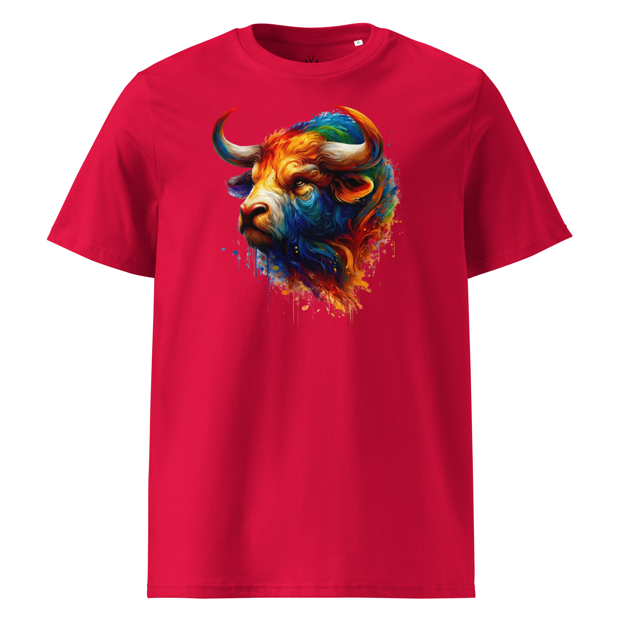 Colorful TAURUS unisex organic cotton t-shirt