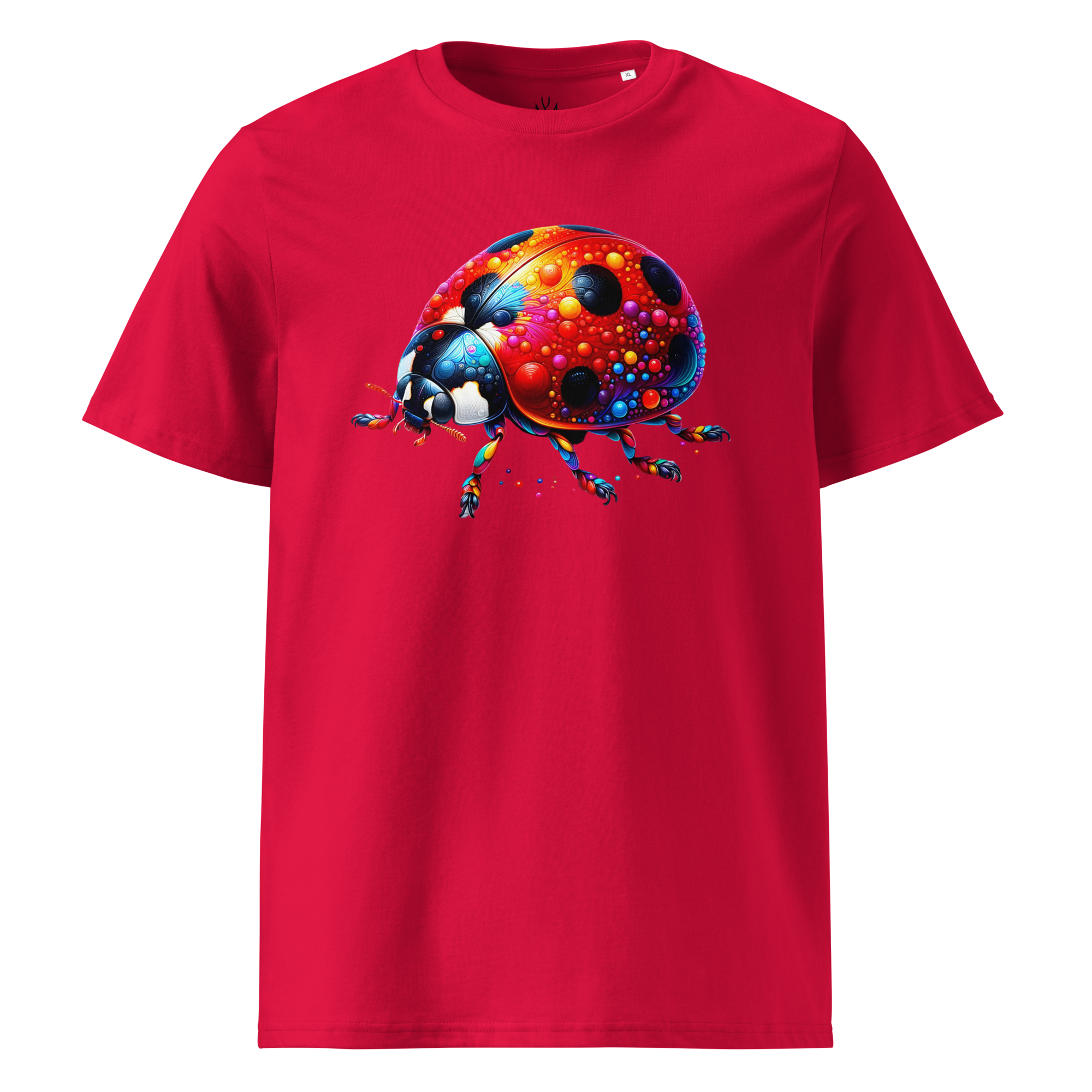 Colorful LADYBUG Unisex Organic Cotton T-Shirt