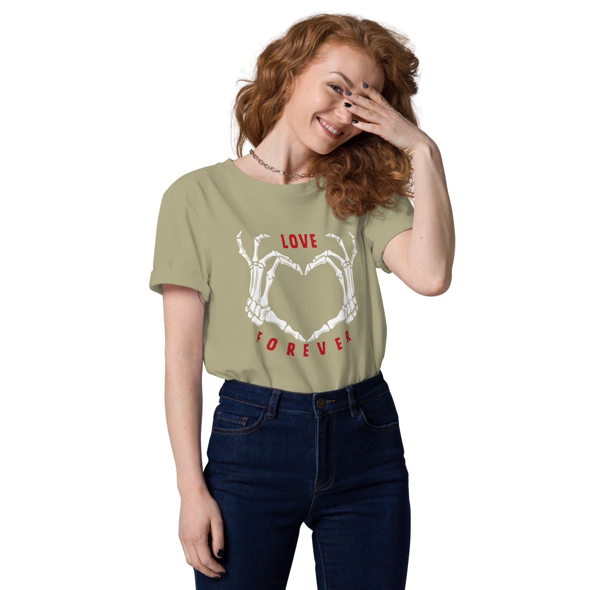 Love forever. Unisex organic cotton t-shirt❤️
