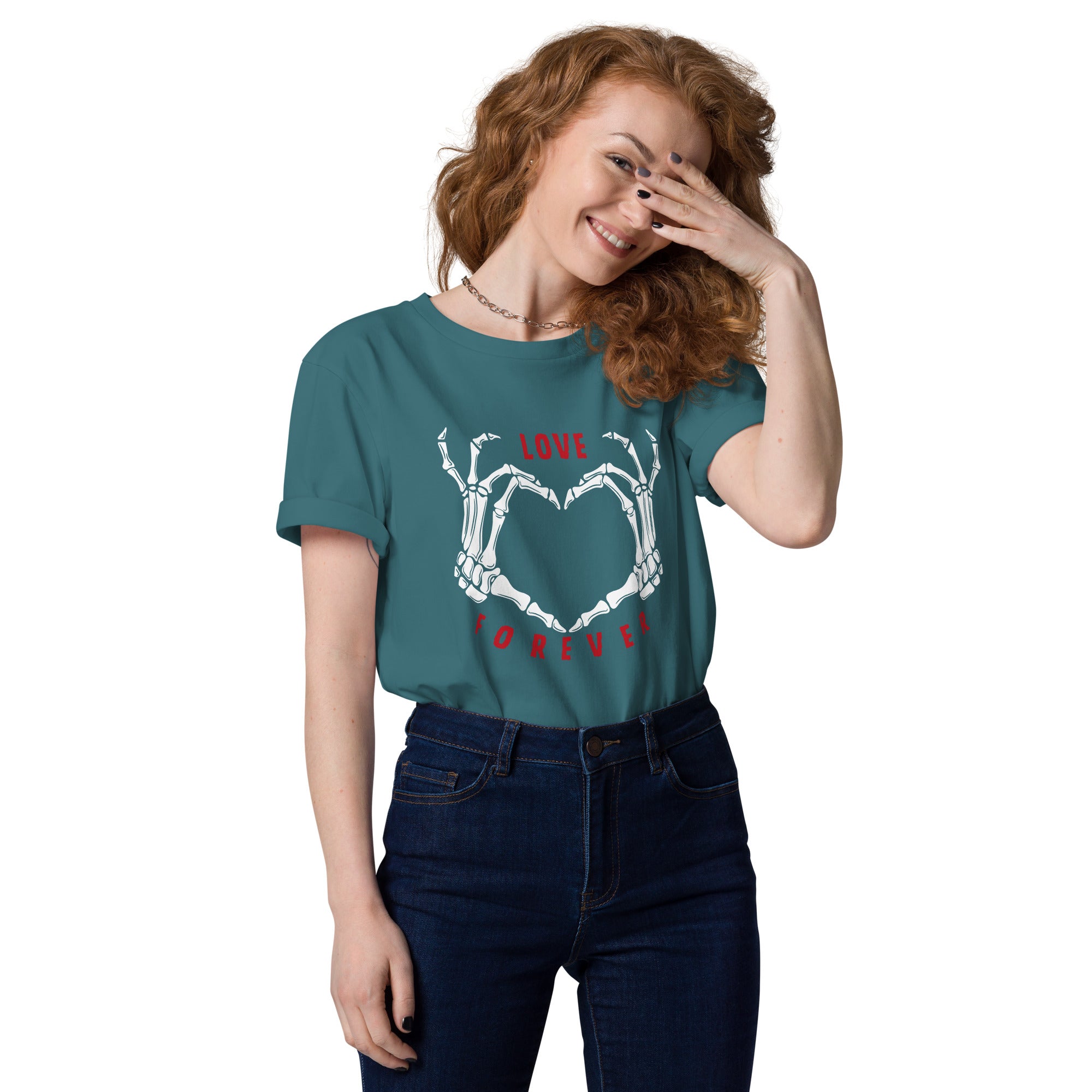 Love forever. Unisex organic cotton t-shirt❤️
