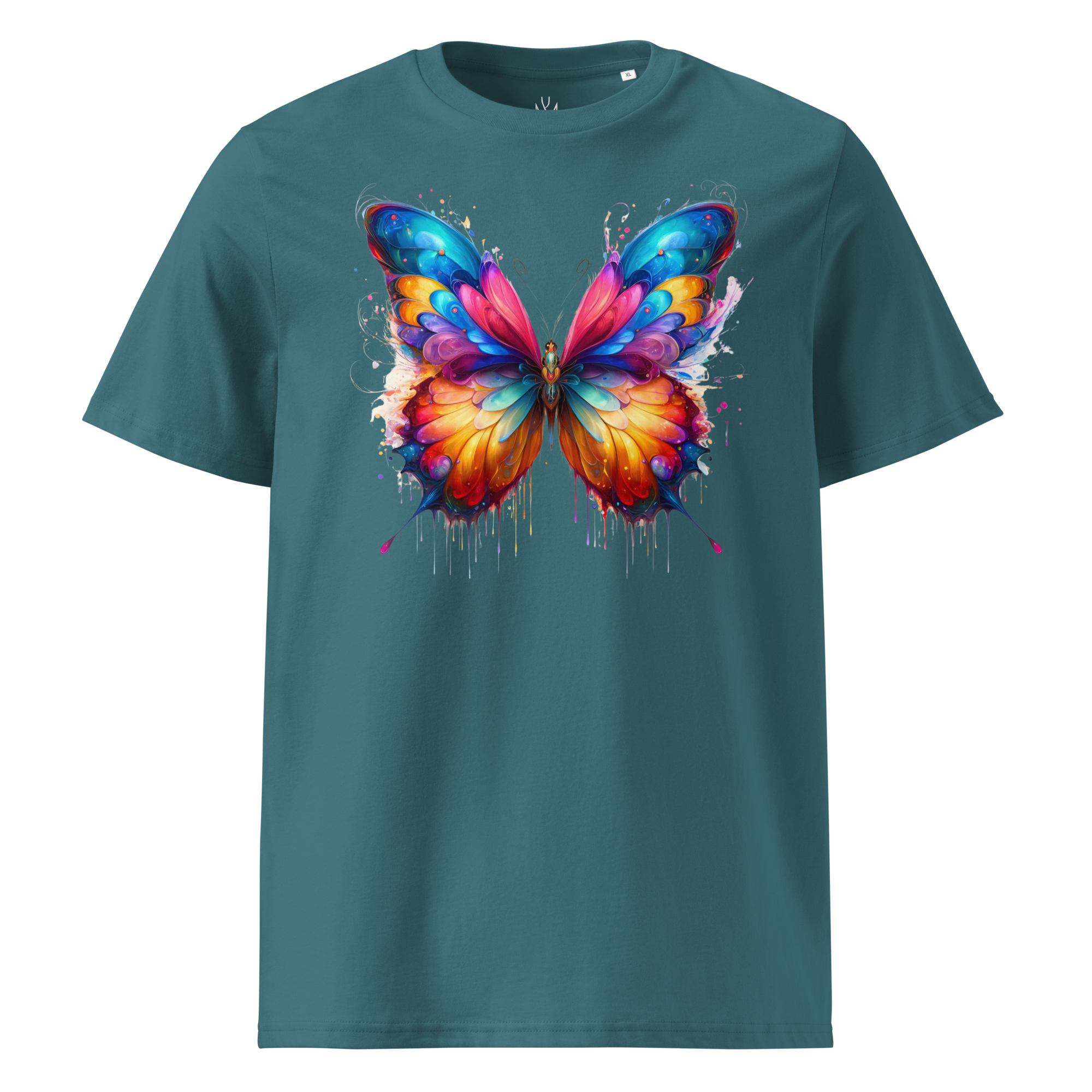 Krāsainais TAURENIS. Unisex organiskās kokvilnas t-krekls