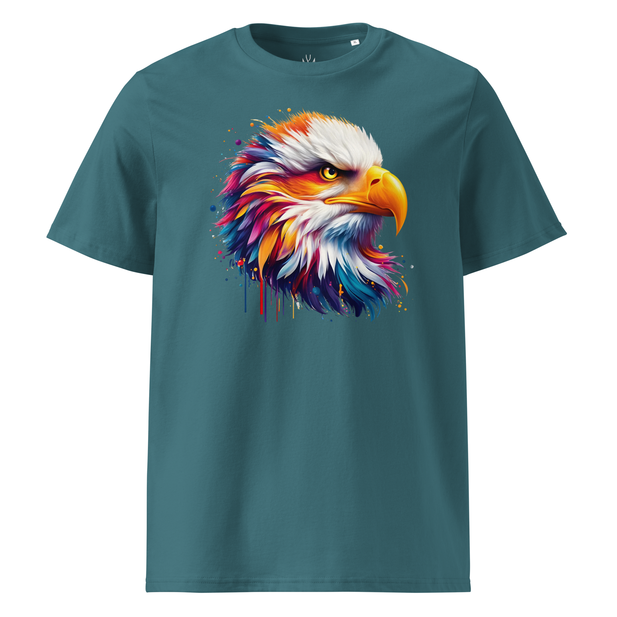 Krāsainais ĒRGLIS. Unisex organiskās kokvilnas t-krekls