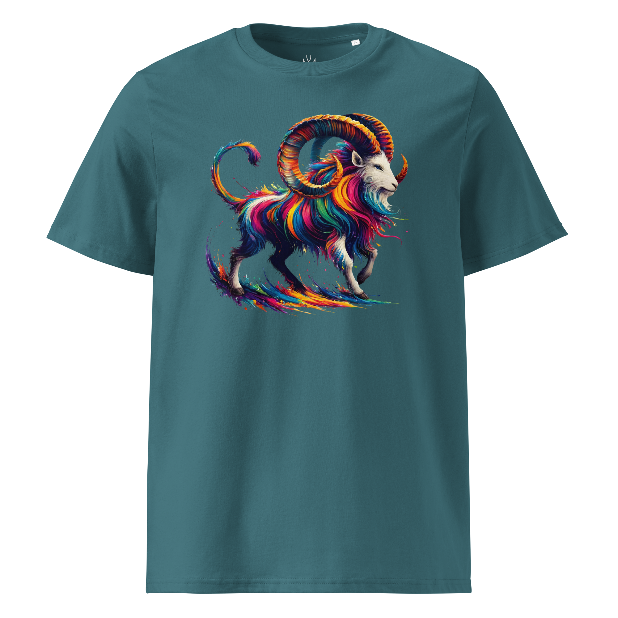 Krāsainais MEŽĀZIS. Unisex organiskās kokvilnas t-krekls