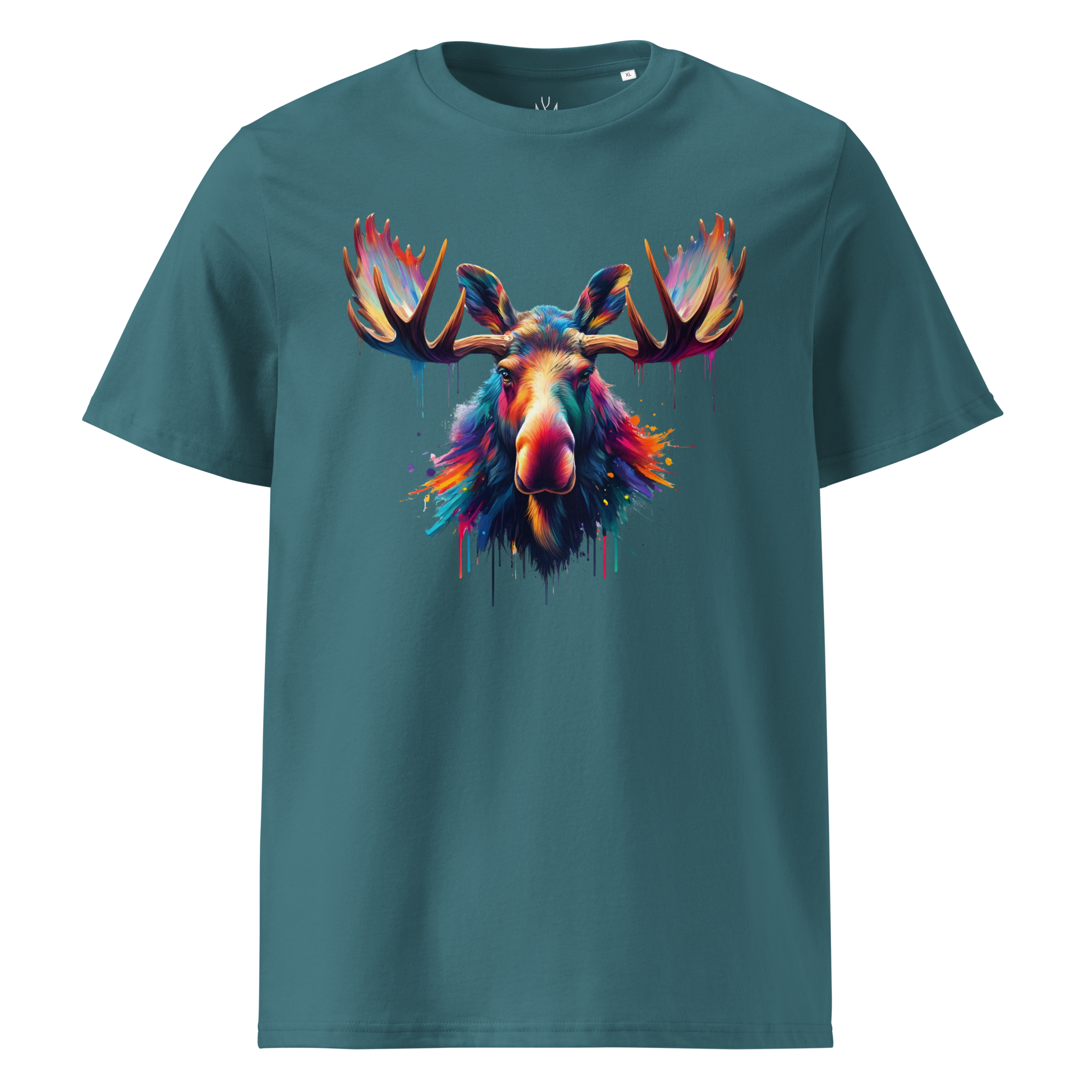  Krāsains ALNIS. Unisex Organiskās Kokvilnas T-Krekls