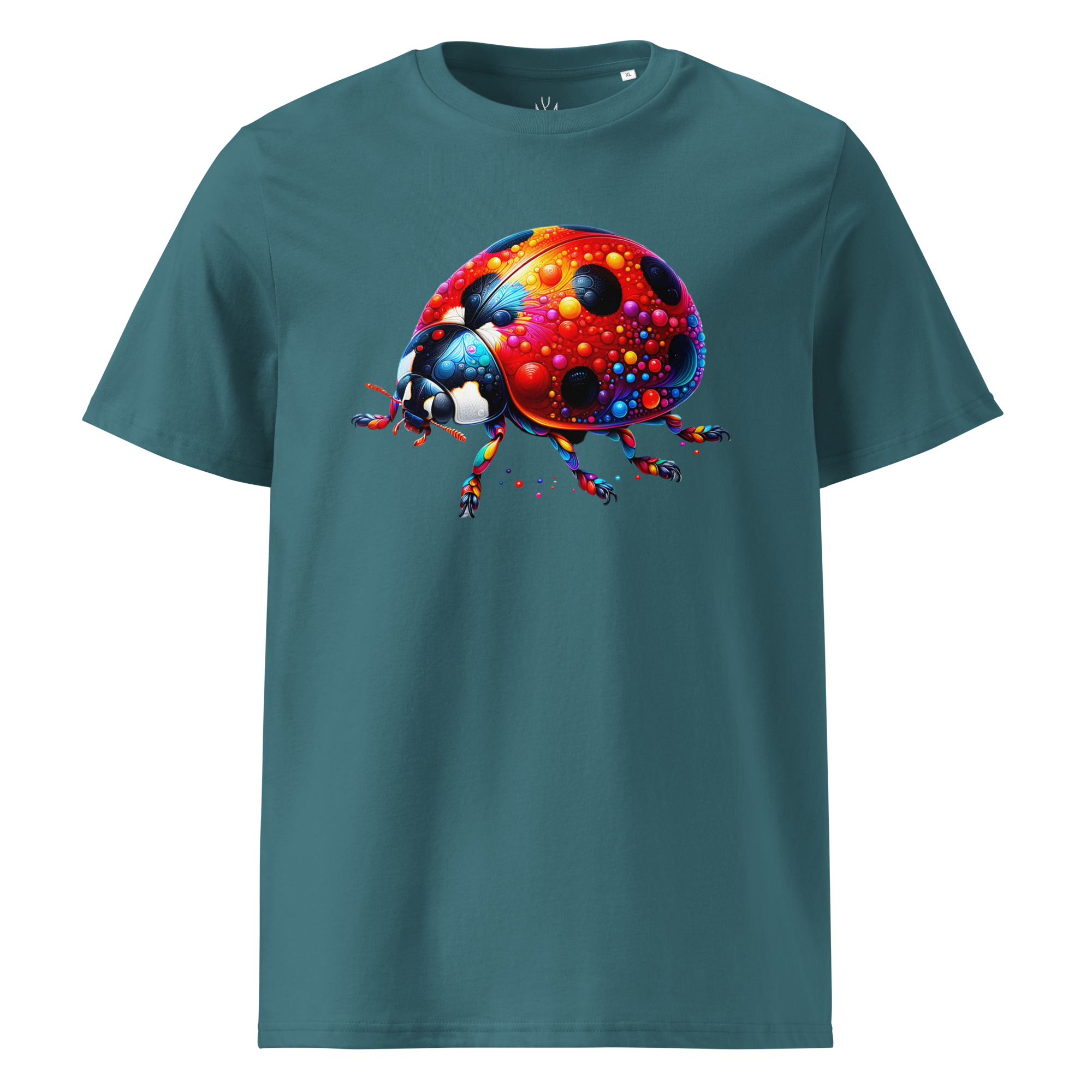 Colorful LADYBUG Unisex Organic Cotton T-Shirt