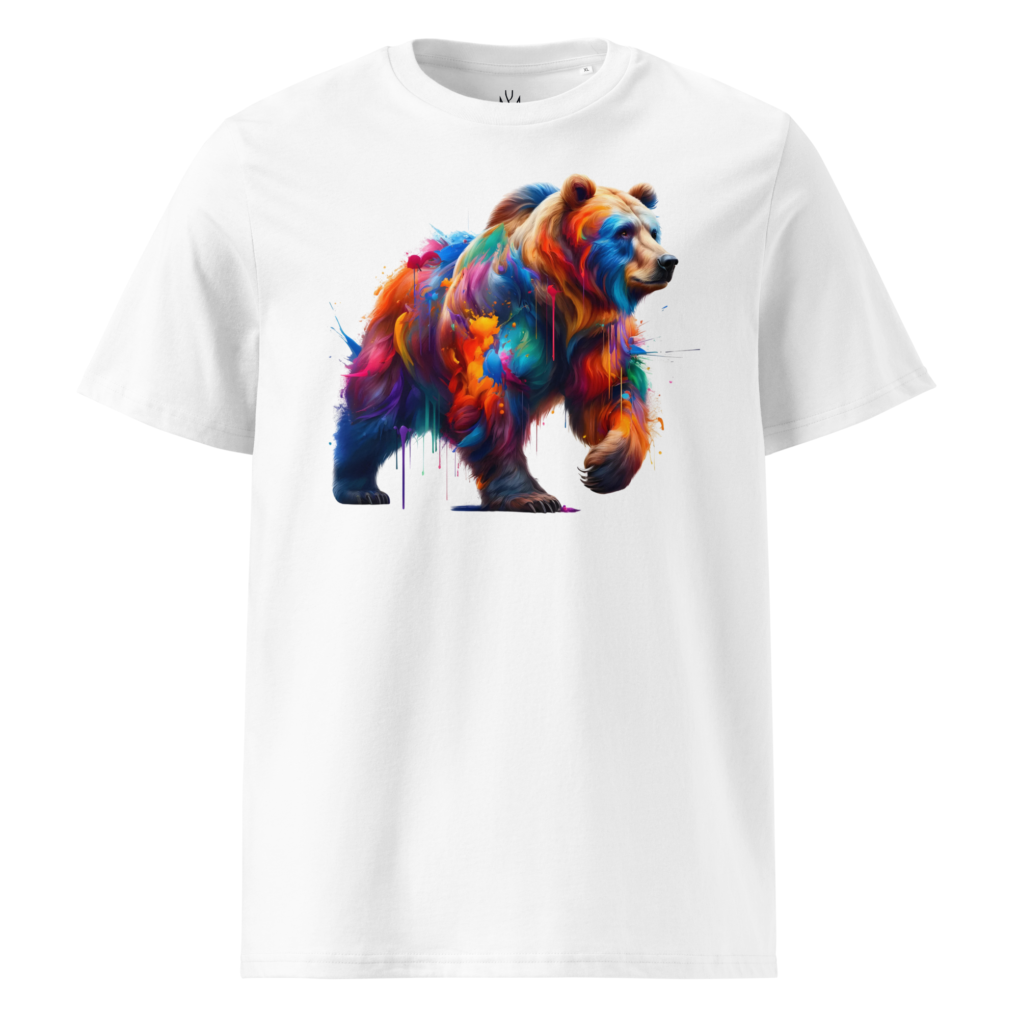 Krāsainais LĀCIS. Unisex organiskās kokvilnas t-krekls