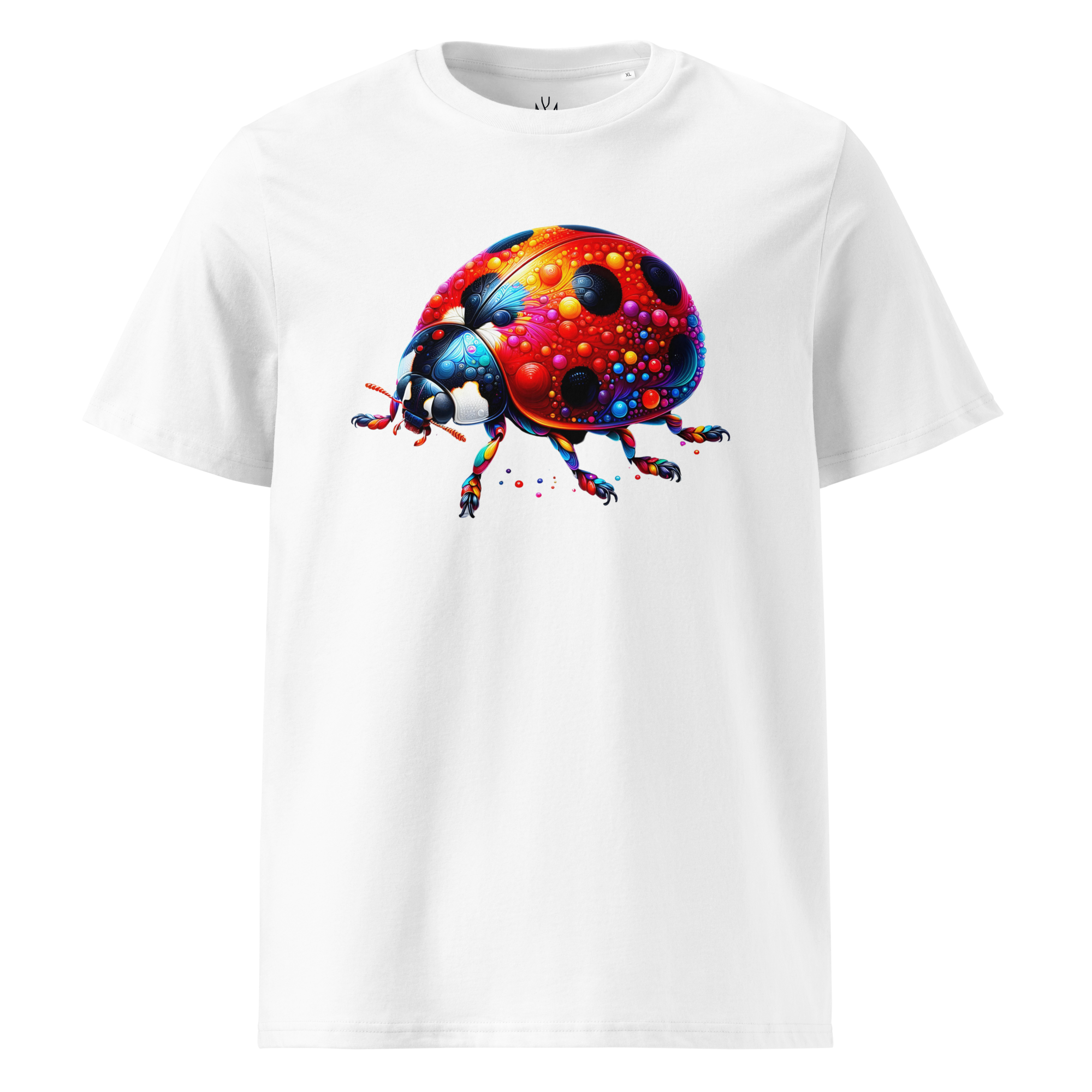 Colorful LADYBUG Unisex Organic Cotton T-Shirt