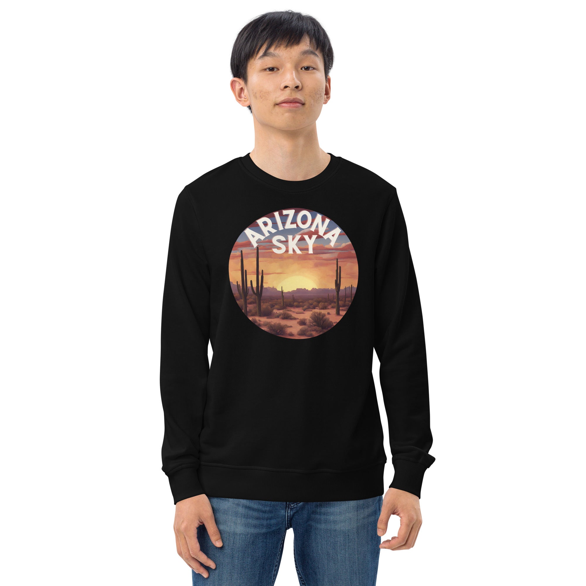 Arizona sky unisex organic sweatshirt