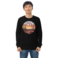Arizona sky unisex organic sweatshirt