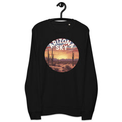 Arizona sky unisex organic sweatshirt