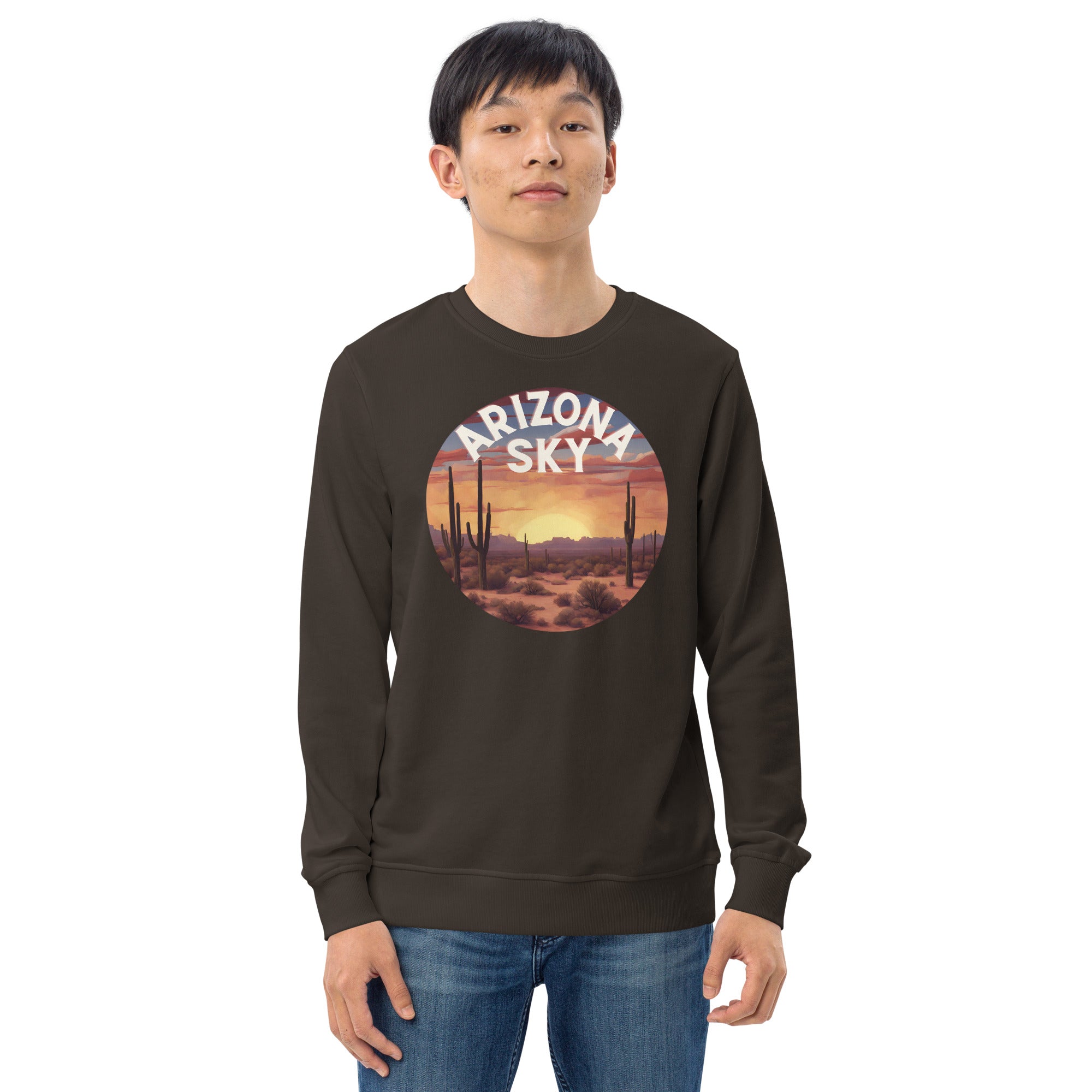 Arizona sky unisex organic sweatshirt