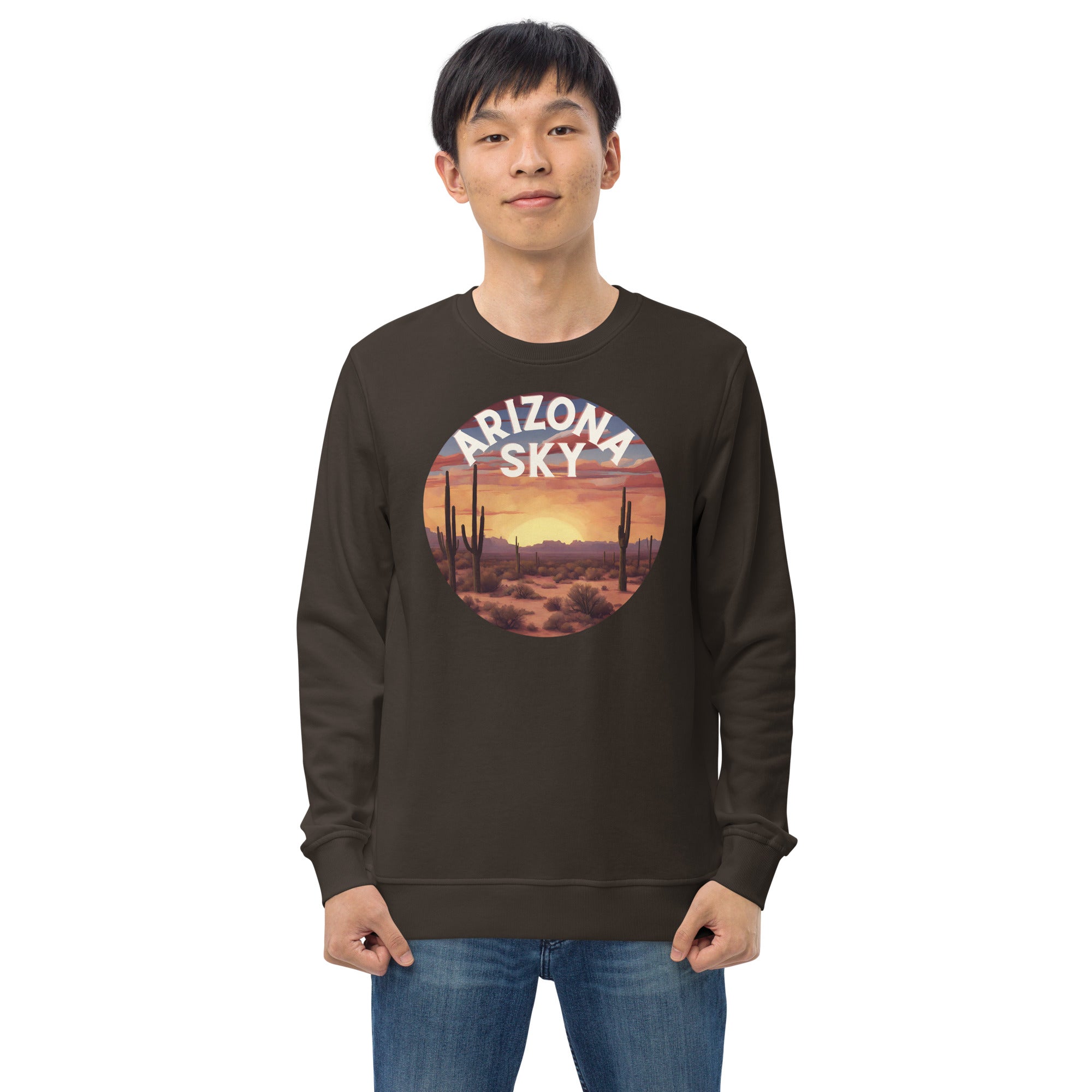 Arizona sky unisex organic sweatshirt