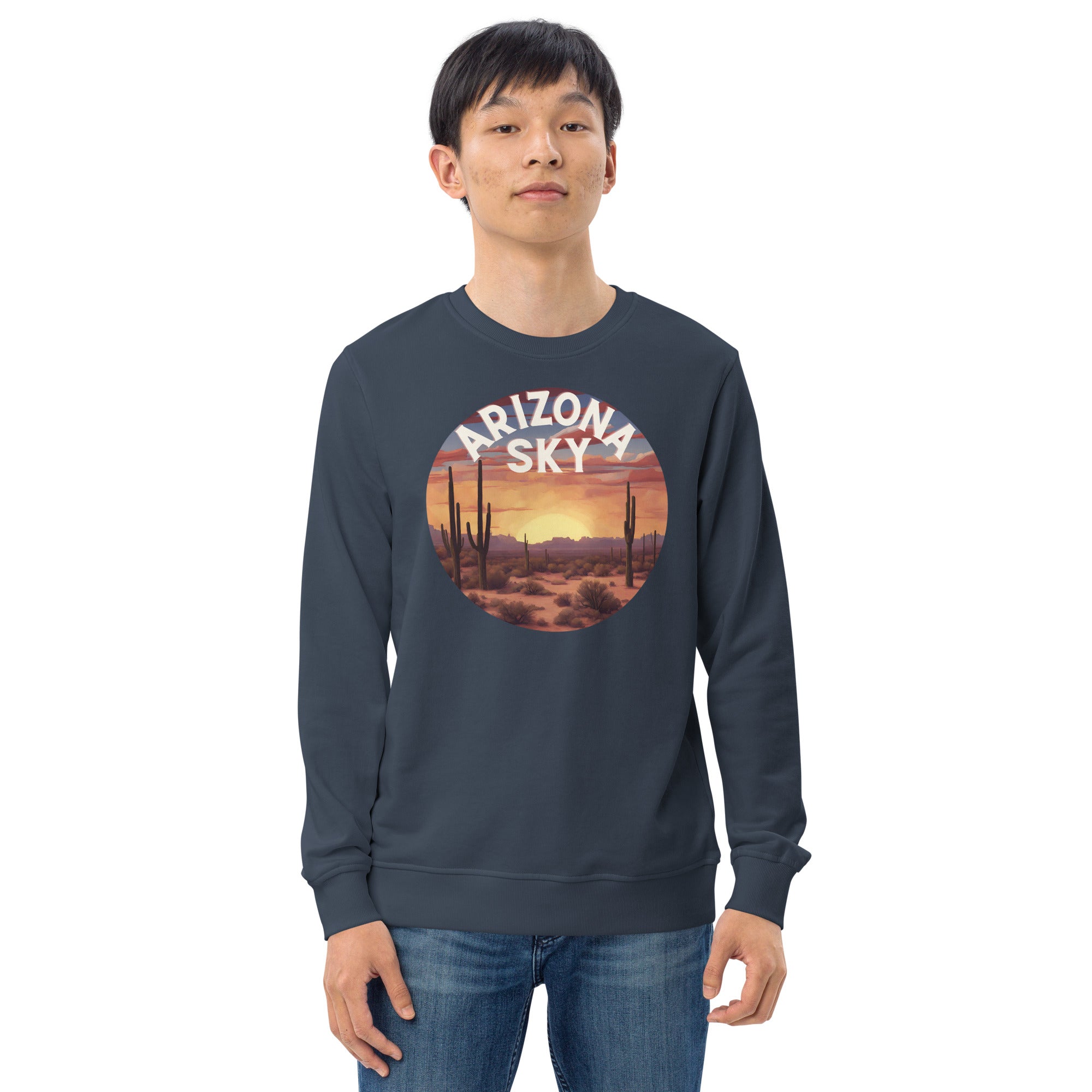 Arizona sky unisex organic sweatshirt