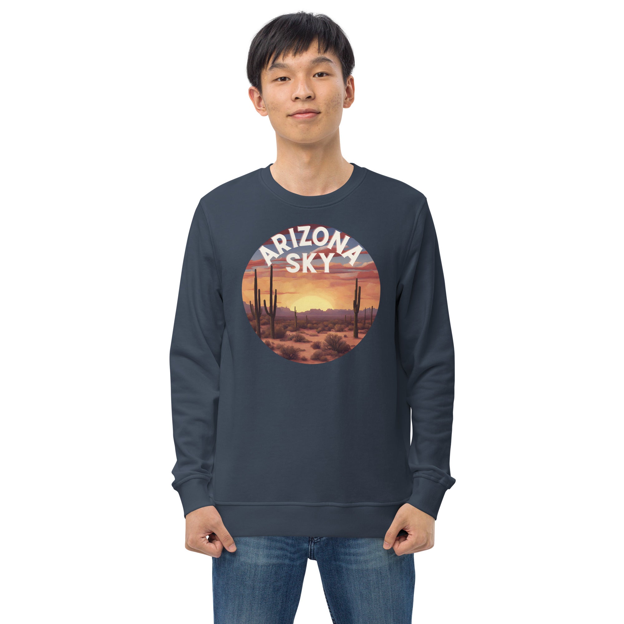 Arizona sky unisex organic sweatshirt