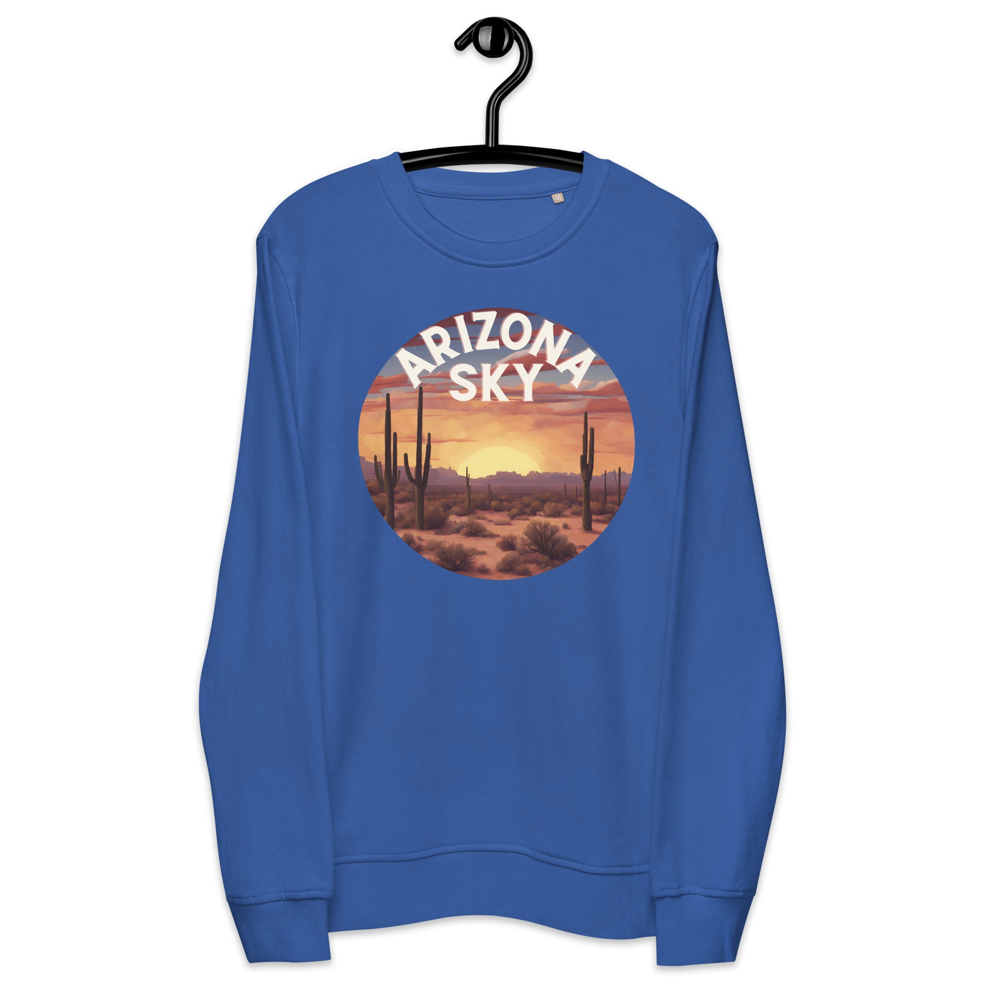 Arizona sky unisex organic sweatshirt