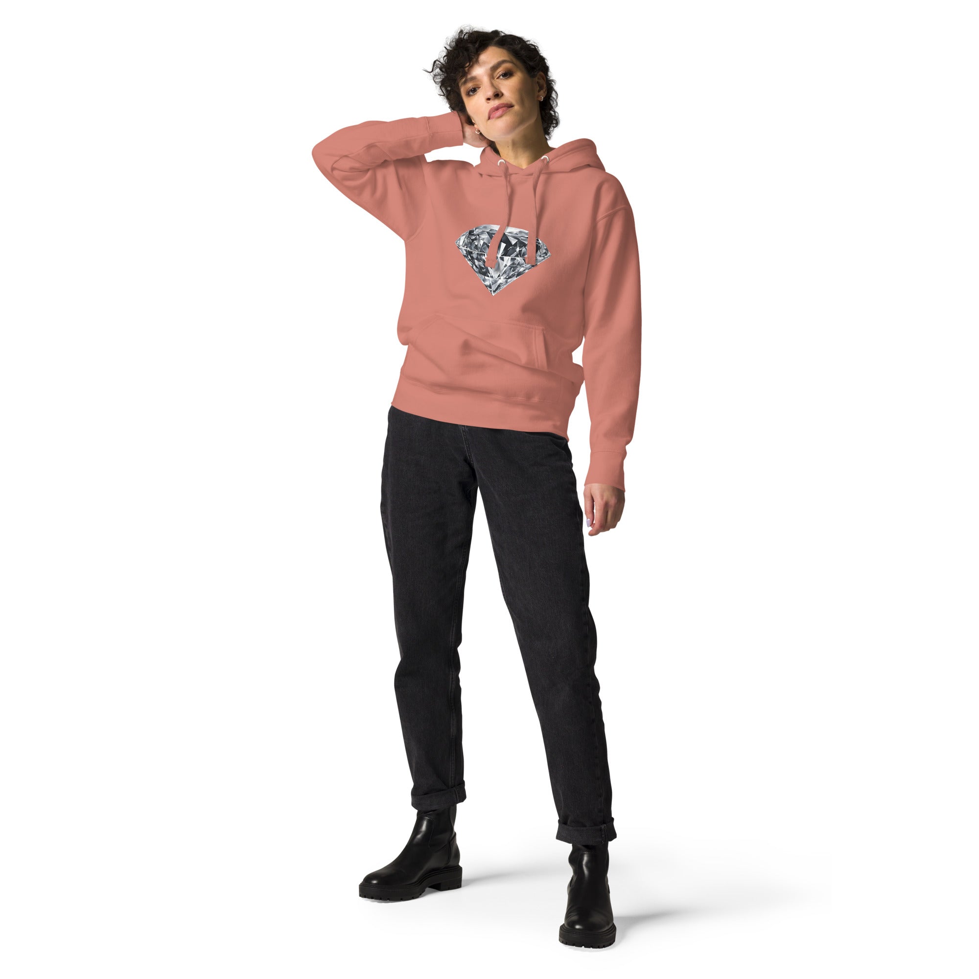 Diamond Design. Unisex Premium Hoodie