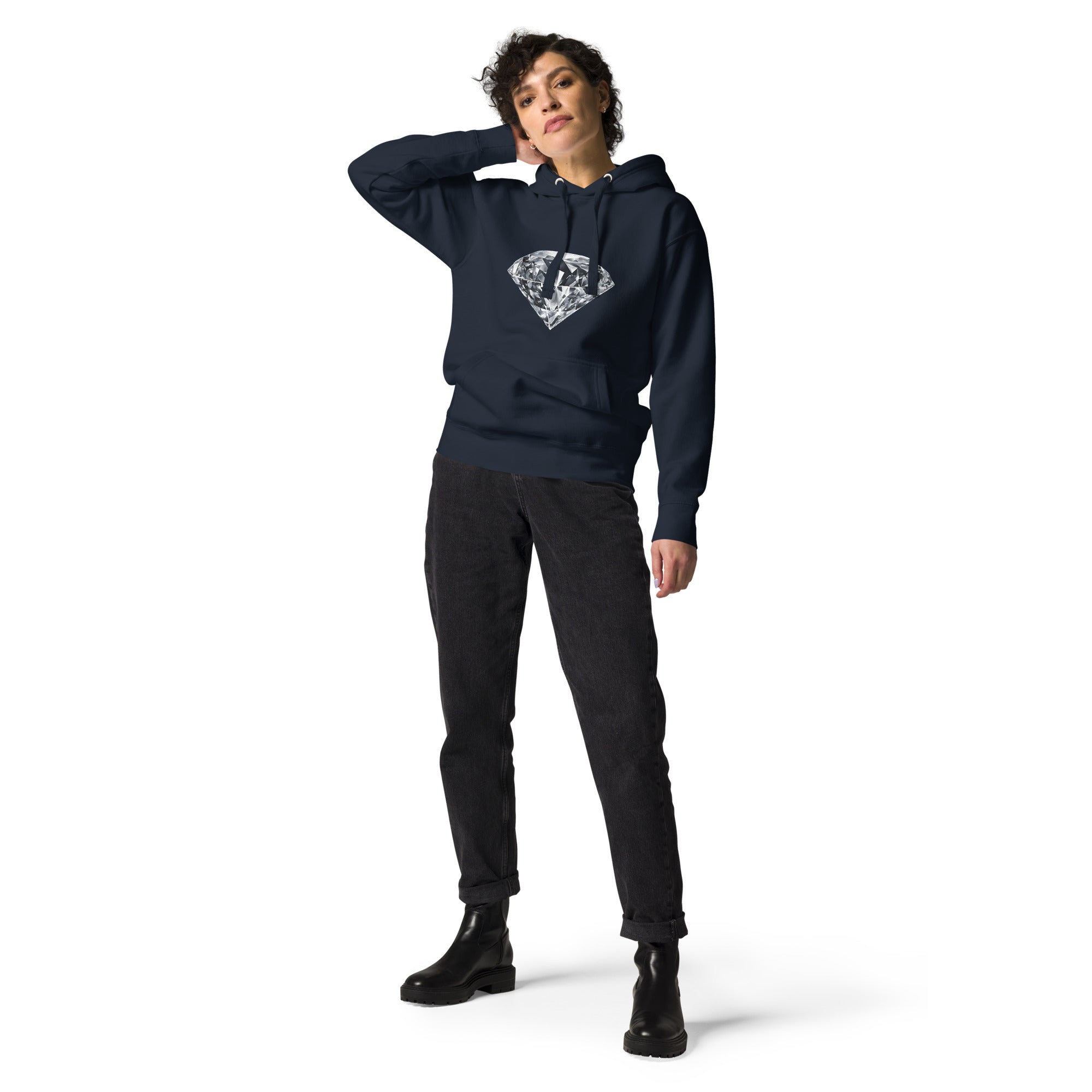 Diamond Design. Unisex Premium Hoodie