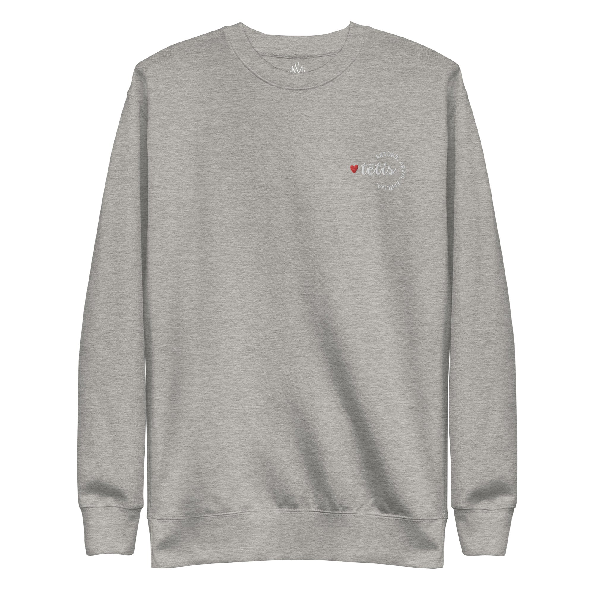 Daddy - Unisex Premium Sweatshirt (white embroidery)