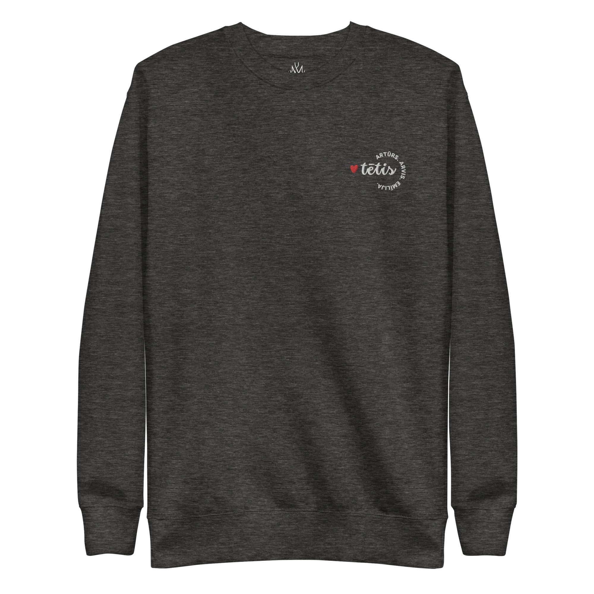 Daddy - Unisex Premium Sweatshirt (white embroidery)