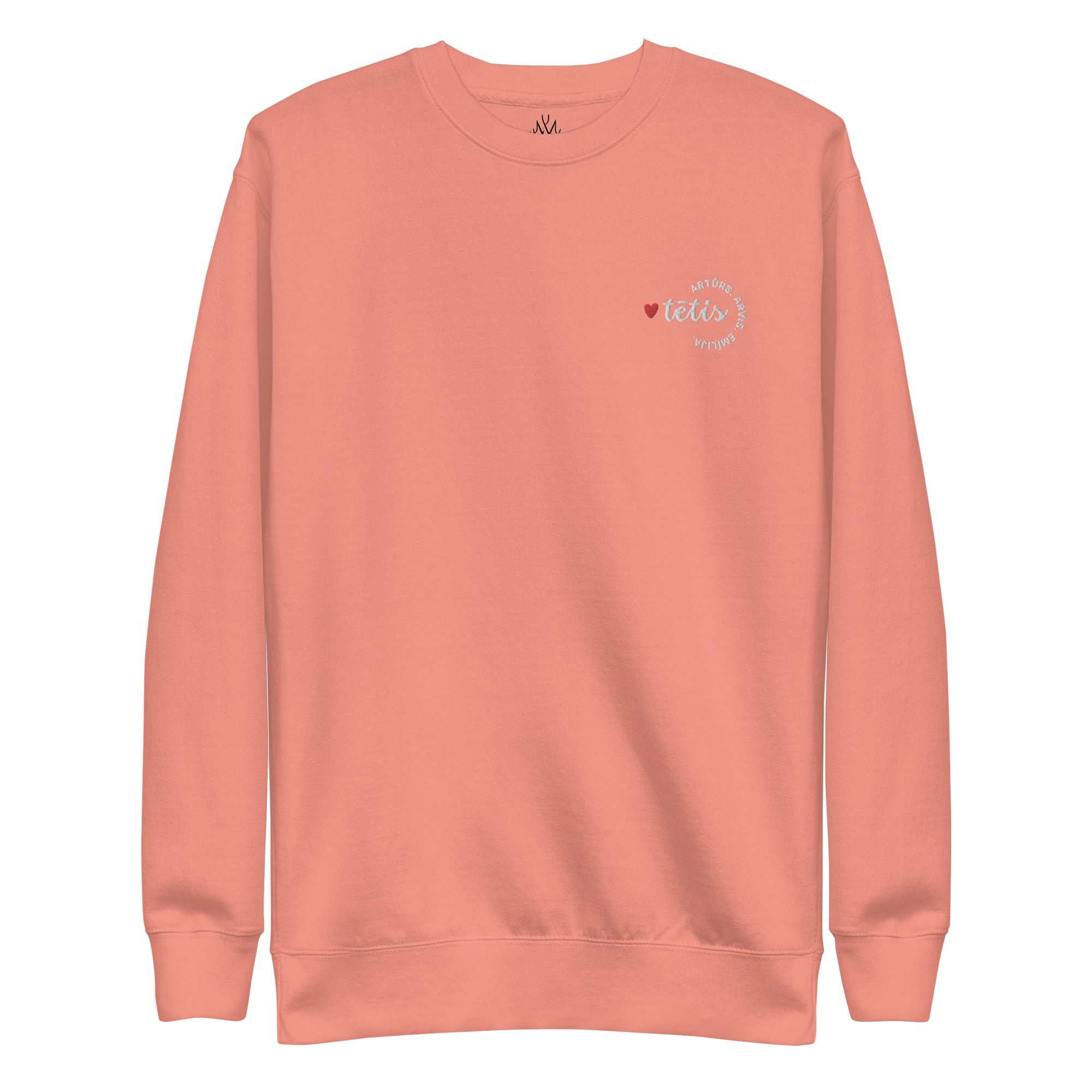 Daddy - Unisex Premium Sweatshirt (white embroidery)