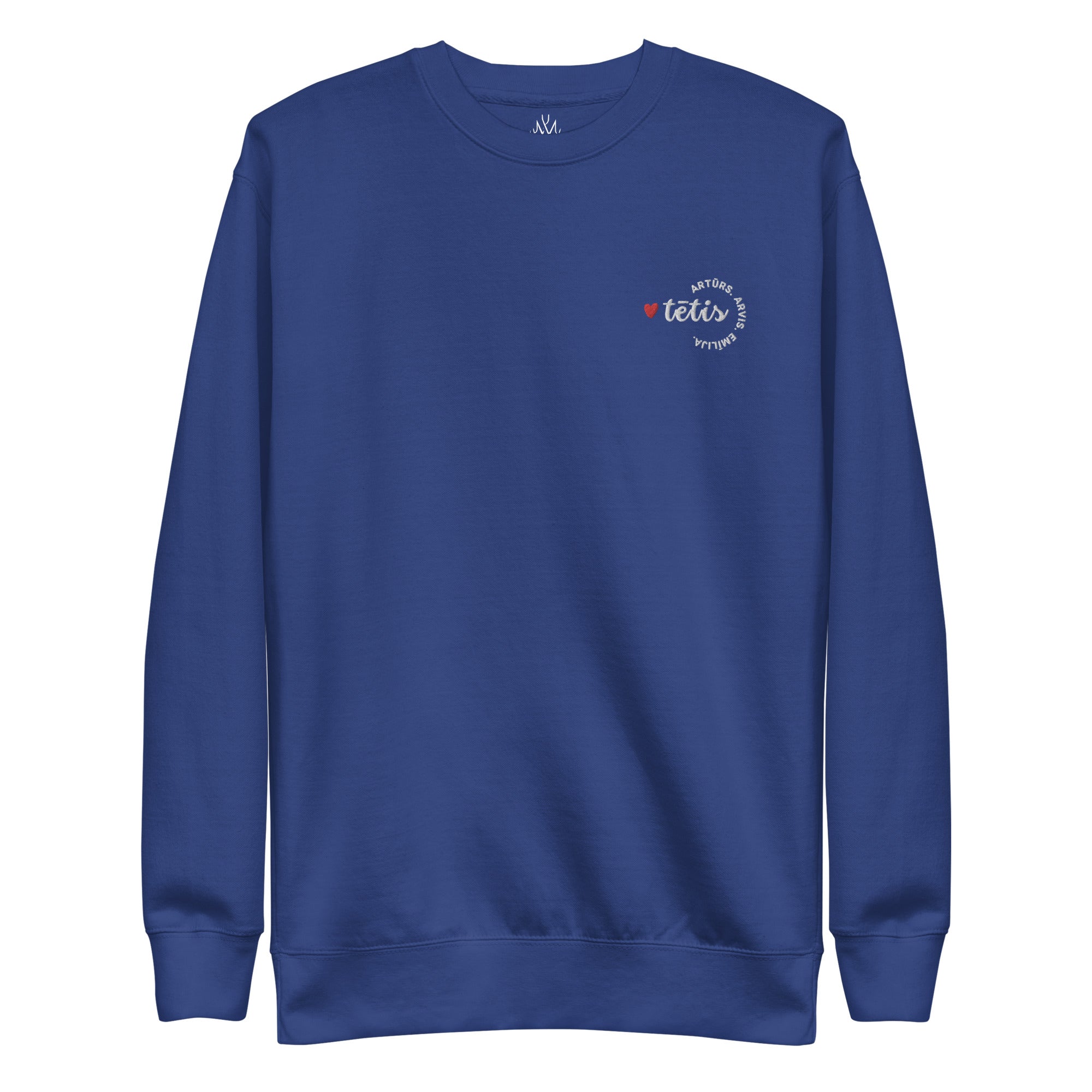 Daddy - Unisex Premium Sweatshirt (white embroidery)