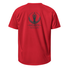 Balance your life. Unisex sports jersey