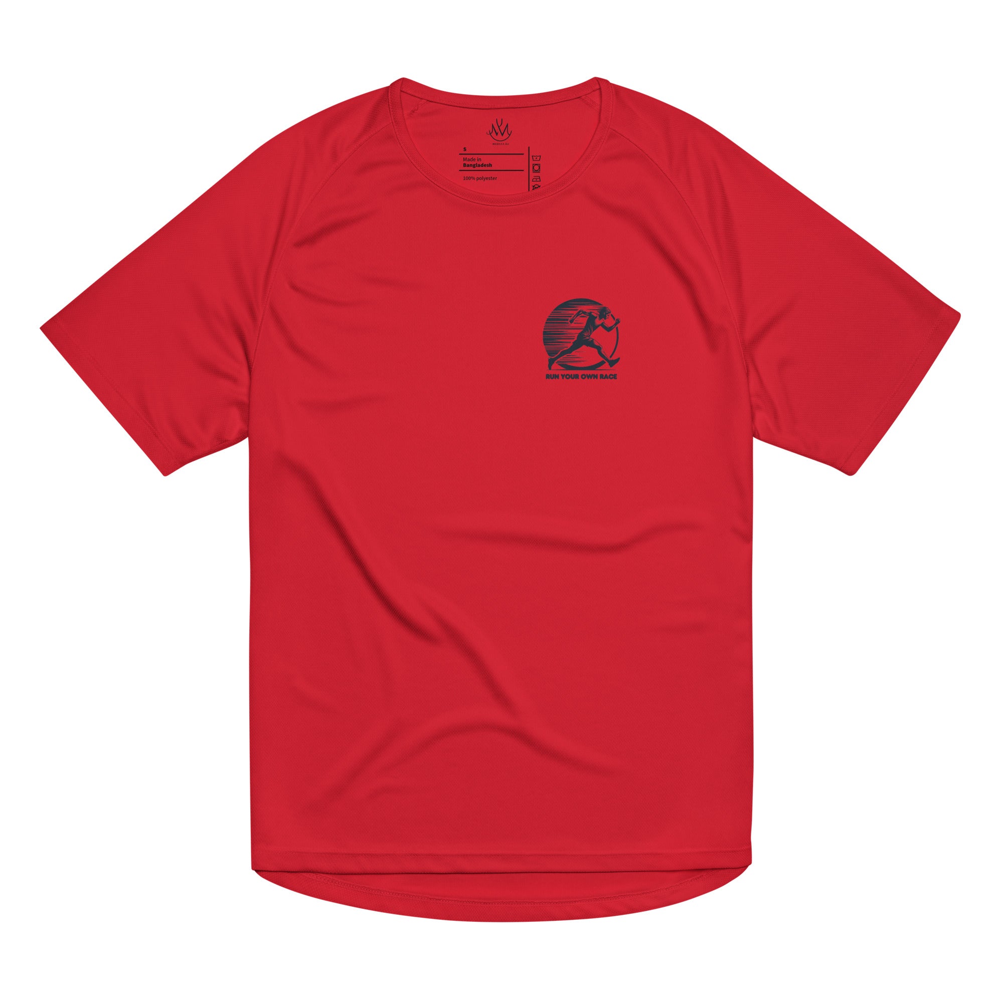 Run your own race. Unisex sports jersey