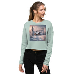 Winter Lovers Crop Sweatshirt❤️