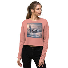 Winter Lovers Crop Sweatshirt❤️