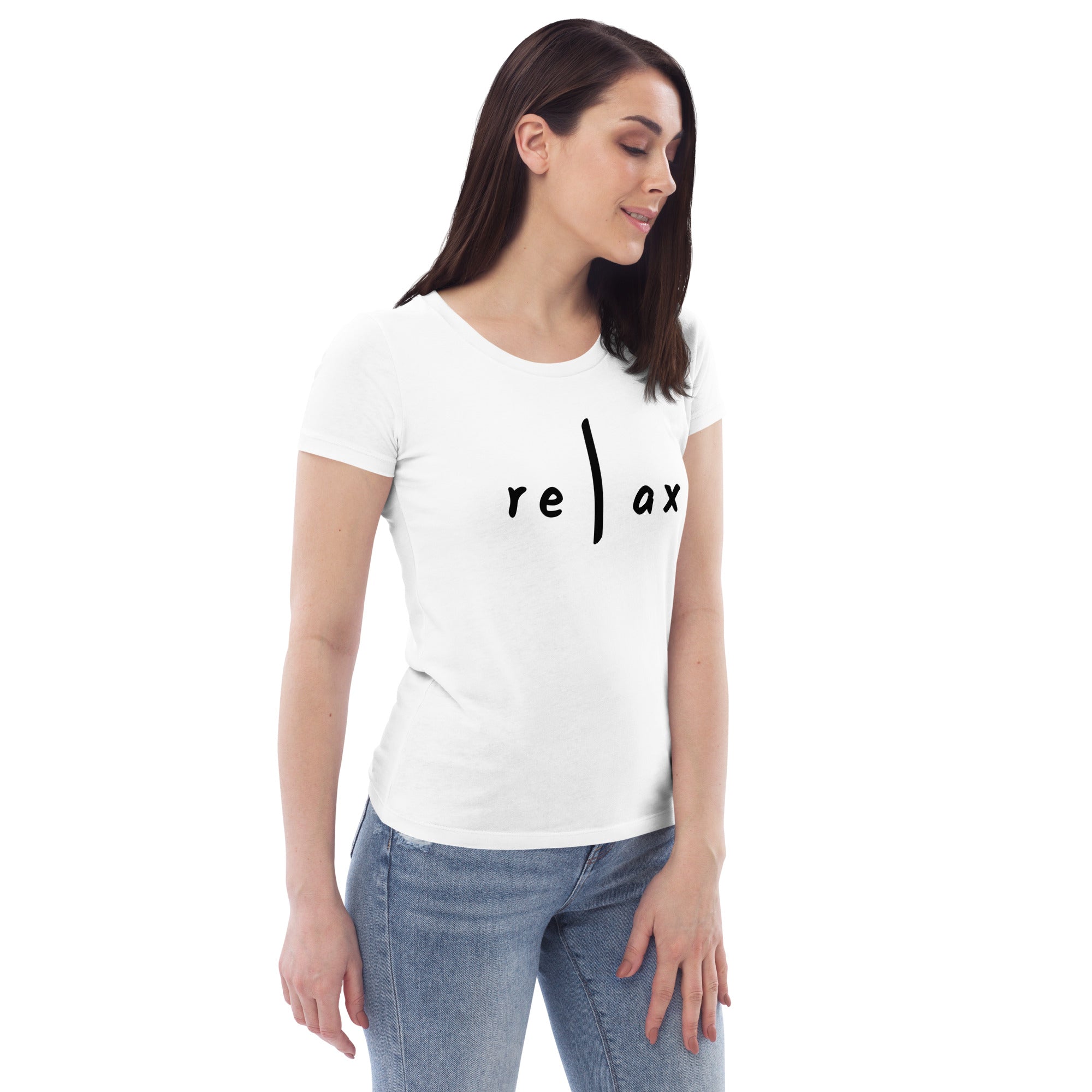 Women's fitted eco tee - relax