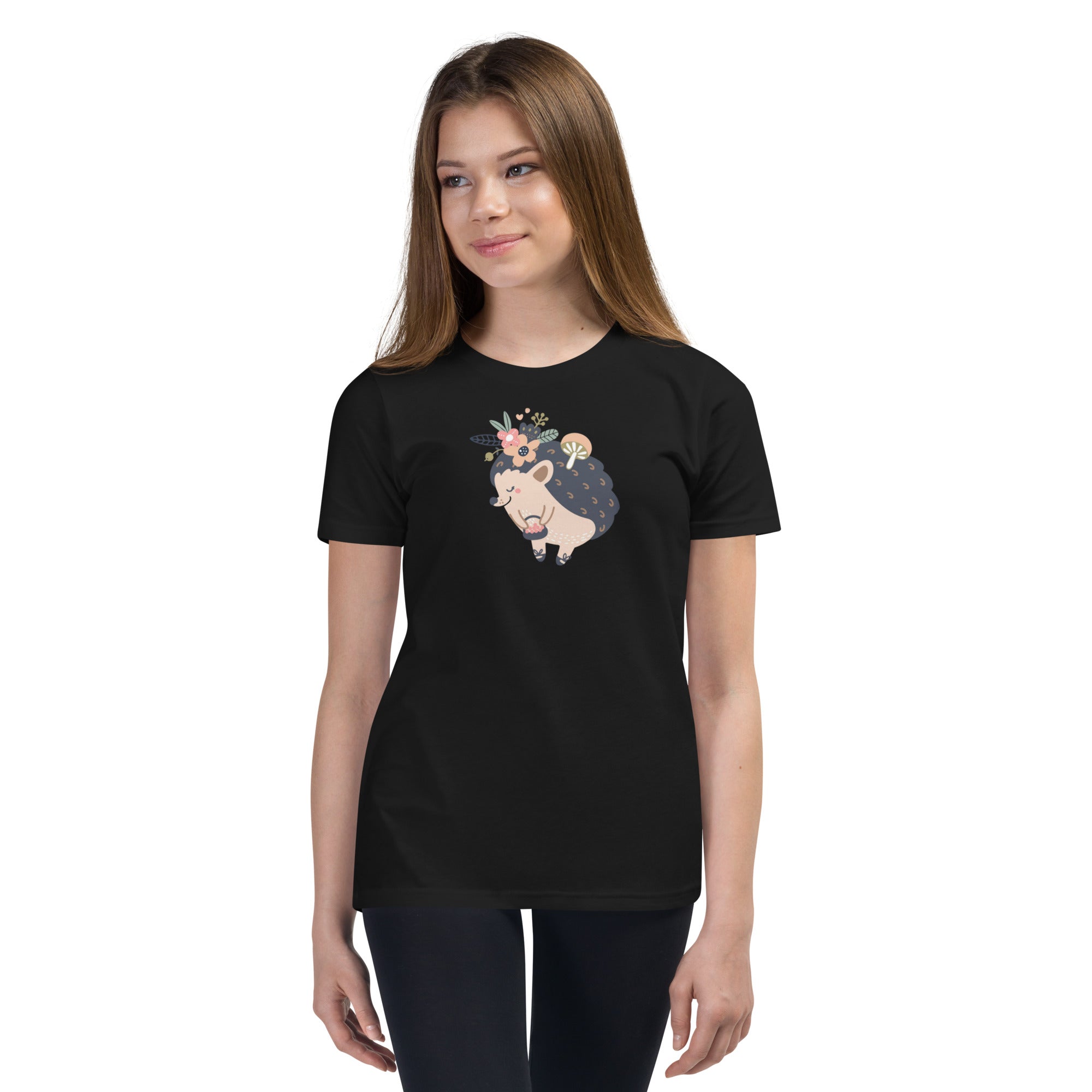 The Hedgehog. Youth Short Sleeve T-Shirt