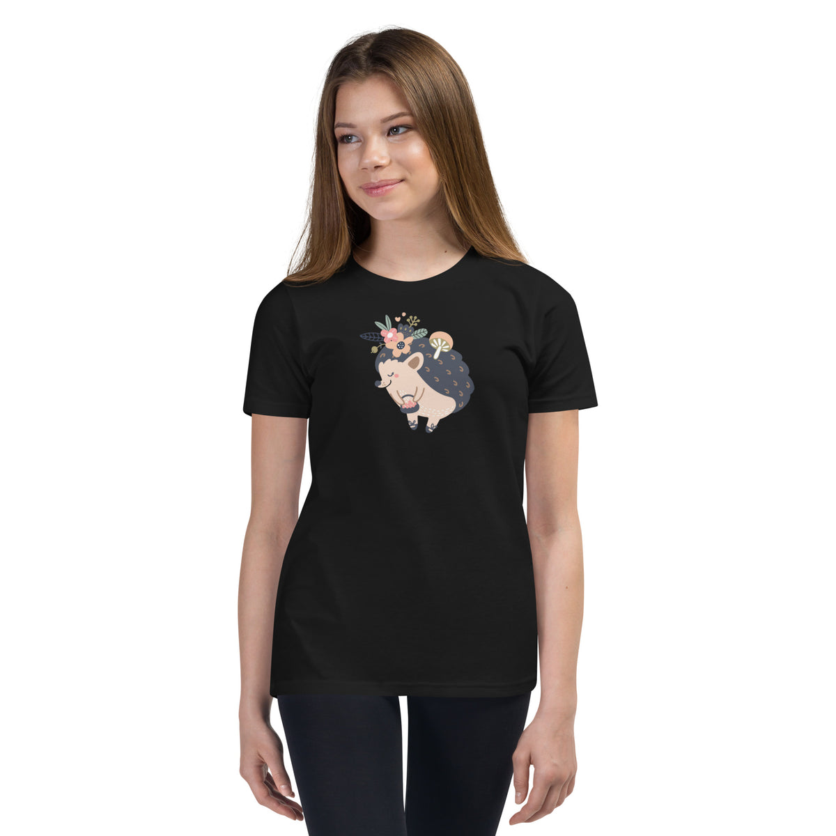 The Hedgehog. Youth Short Sleeve T-Shirt