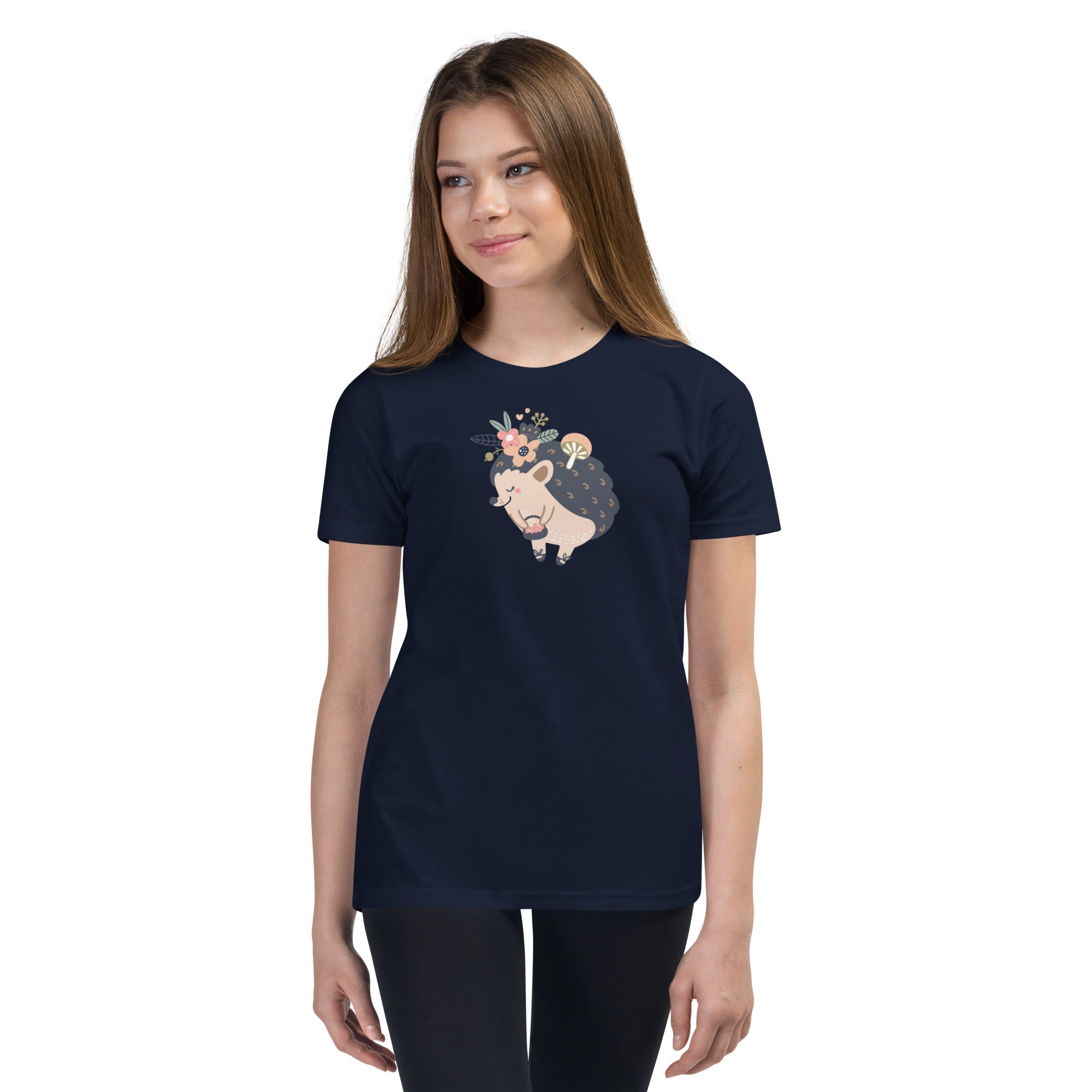 The Hedgehog. Youth Short Sleeve T-Shirt