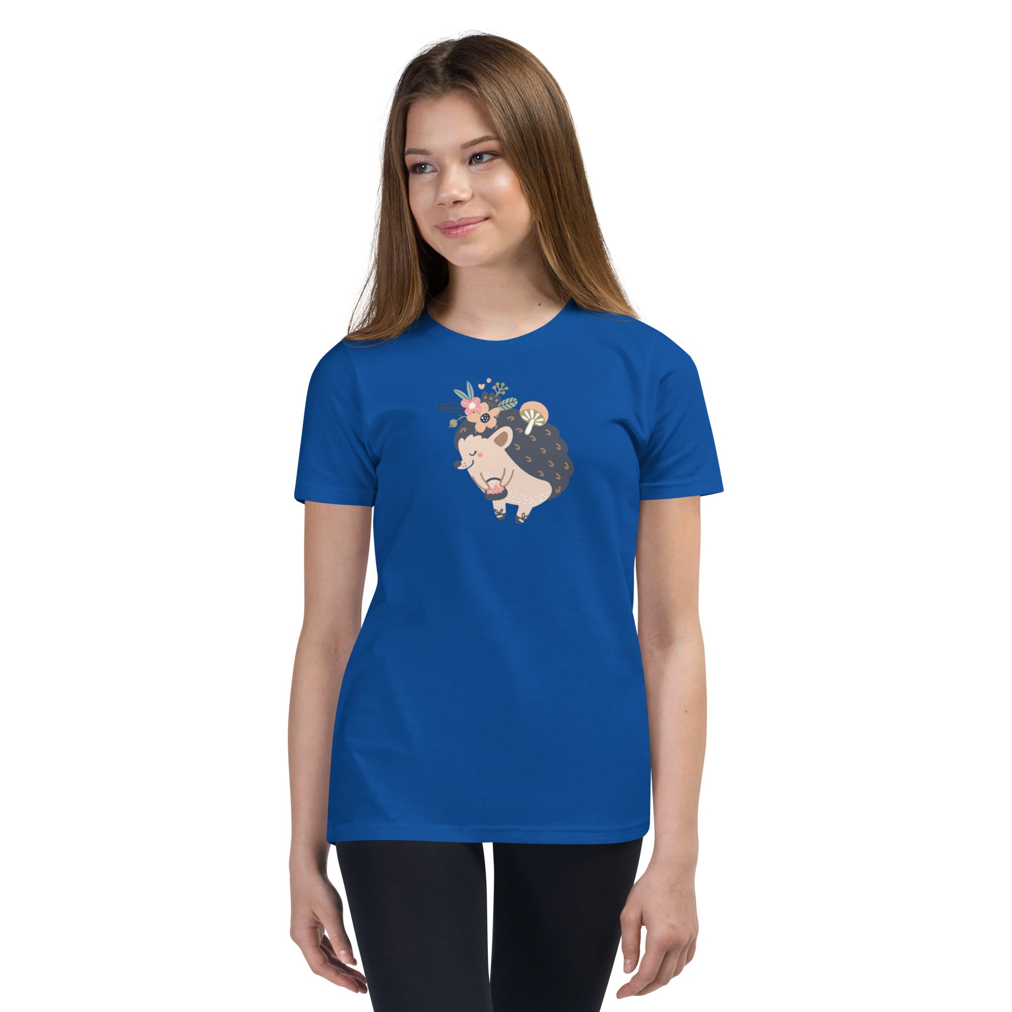 The Hedgehog. Youth Short Sleeve T-Shirt