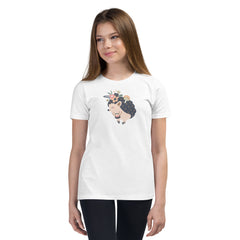 The Hedgehog. Youth Short Sleeve T-Shirt